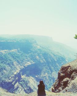 Scenic view of mountains