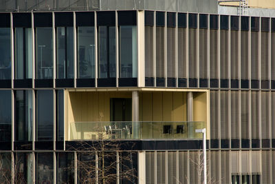 View of built structure with windows