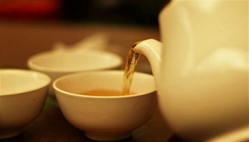 Close-up of drink in bowl