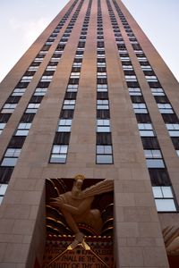 Low angle view of building against sky