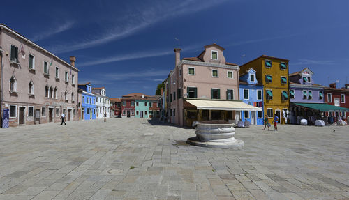 View of buildings in city