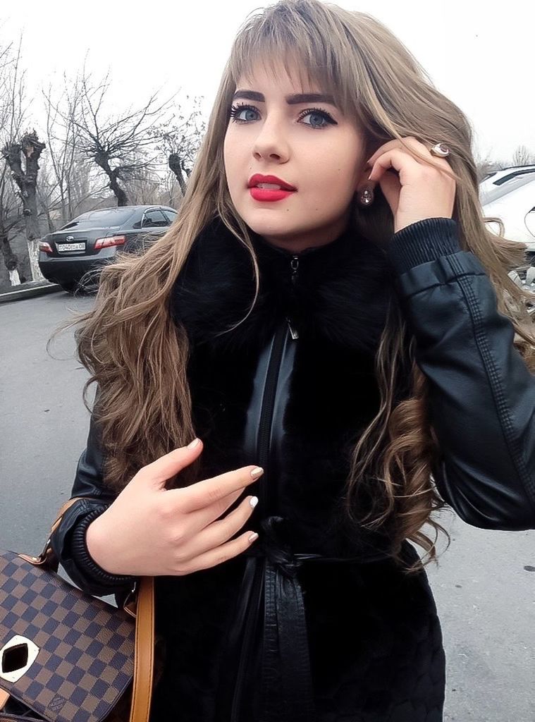beautiful people, young adult, long hair, beautiful woman, beauty, portrait, young women, one person, fashion, red lipstick, front view, human body part, one young woman only, one woman only, women, adult, only women, people, human lips, lipstick, adults only, outdoors, human hand, day