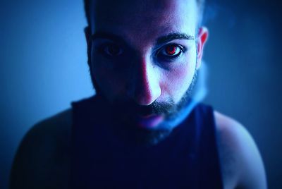 Portrait of man