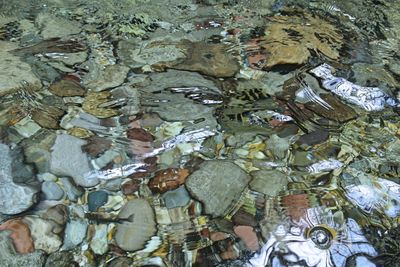 Full frame shot of stone wall