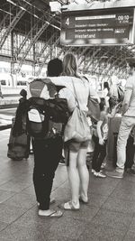 Woman standing in park