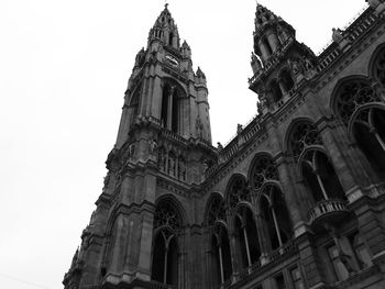 Low angle view of cathedral against sky