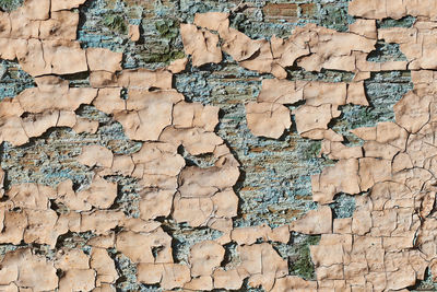 Full frame shot of weathered wall