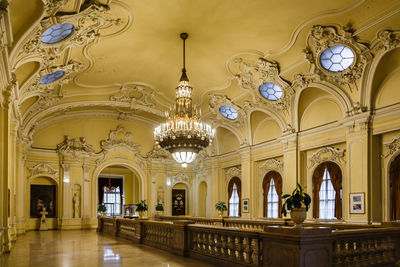 Interior of church