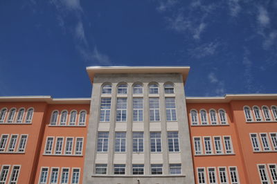 Low angle view of building against sky