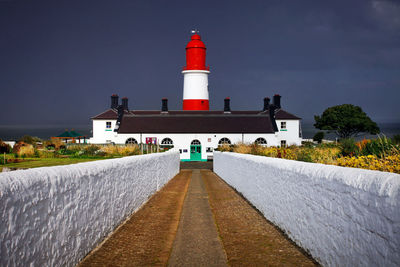 Lighthouse against sky