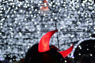 Close-up of christmas decoration