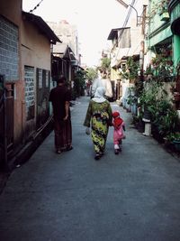 People in market