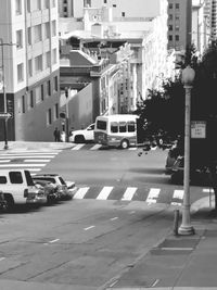 Traffic on city street