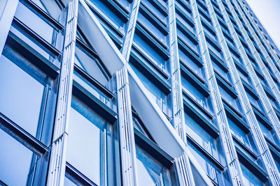 Low angle view of modern building