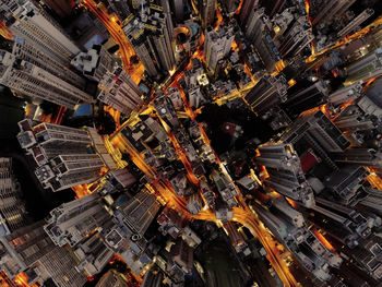 Aerial view of city