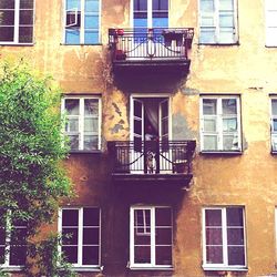 Full frame shot of apartment building