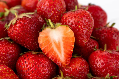 Close-up of strawberries