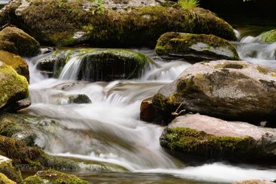 View of waterfall