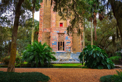 View of old ruins