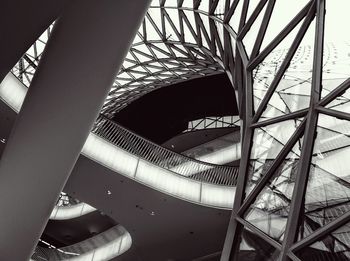 Low angle view of ceiling