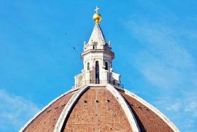 Close up of the top of florence cathedral, italy