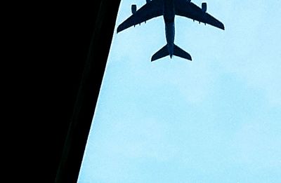 View of clear blue sky