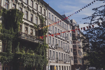 Low angle view of building against sky
