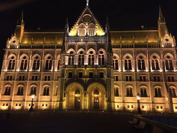 View of building at night