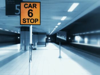 Subway station platform