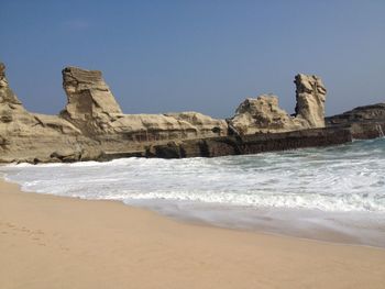 Klayar beach is a tourist attraction that you can visit if you are in pacitan