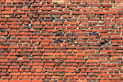 Full frame shot of brick wall