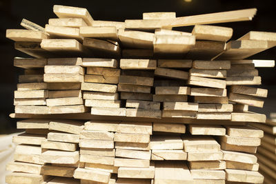 Full frame shot of firewood