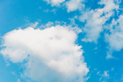 Low angle view of clouds in sky