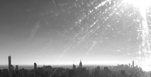 City skyline against sky