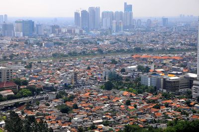 Aerial view of cityscape