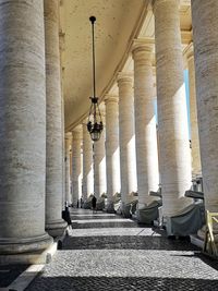Interior of historic building
