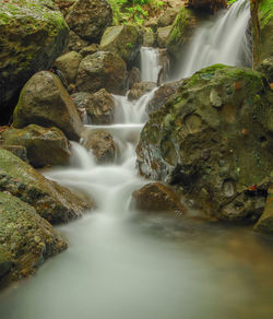 Shasui falls on the tanzawa river in yamakita, ashigarakami district, kanagawa prefecture, japan.