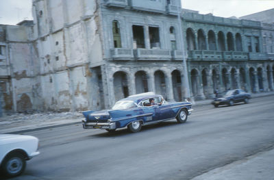 Car on road