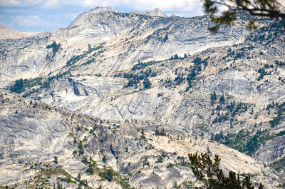 Scenic view of mountains