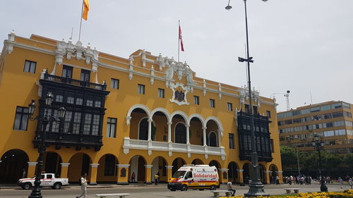 View of buildings in city