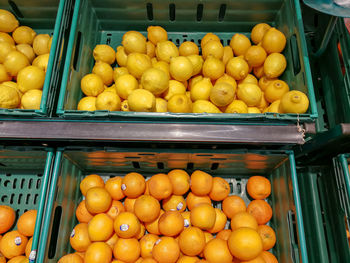 Fruits for sale at market stall