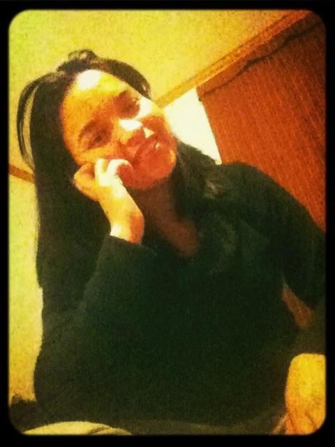 Mother talking on the phone!