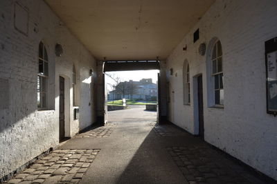 Corridor of building