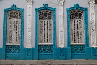 Full frame shot of historic building