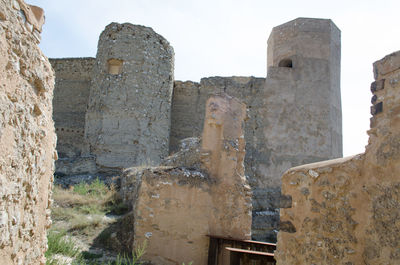 View of old ruins