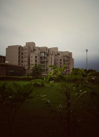 Building exterior against sky