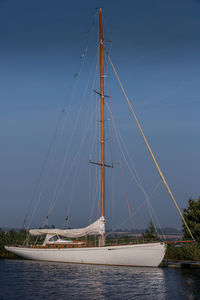 Boat on the exeter ship canal