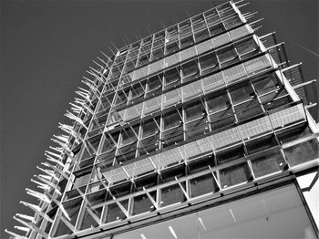 Low angle view of modern building