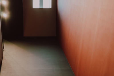 Close-up of empty room