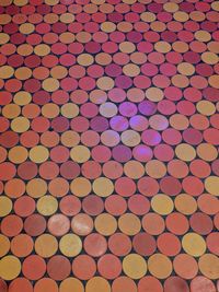 Full frame shot of tiled floor